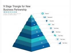 9 stage triangle for new business partnership