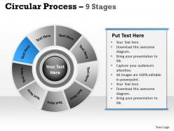 9 stages planning process business diagram 5