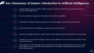 Comprehensive Training Curriculum on Artificial Intelligence Training PPT