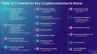 Comprehensive Training Curriculum on Blockchain Technology Its Industry Applications and Cryptocurrency Training Ppt