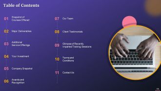 Comprehensive Training Curriculum on Metaverse Training Ppt