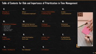 Comprehensive Training Curriculum on Time Management, Prioritizing, Productivity and Procrastination Training PPT
