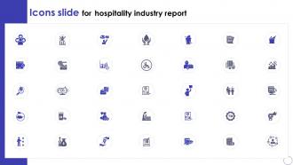 A152 Icons Slide For Hospitality Industry Report IR SS