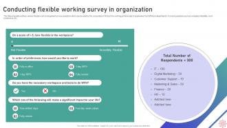A19 Conducting Flexible Working Survey In Organization Implementing WFH Policy Post Covid 19