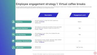 A24 Employee Engagement Strategy 1 Virtual Coffee Breaks Implementing WFH Policy Post Covid 19