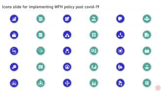 A30 Icons Slide Implementing Flexible Working Policy To Improve Employees Productivity