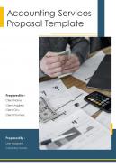 A4 accounting services proposal template