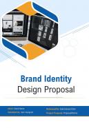 A4 brand identity design proposal template