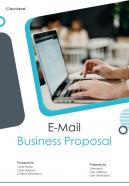 A4 E Mail Business Proposal Template