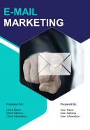 A4 e mail marketing proposal template