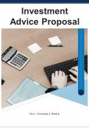 A4 investment advice proposal template