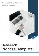 A4 research proposal template
