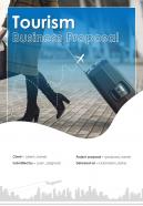 A4 tourism business proposal template