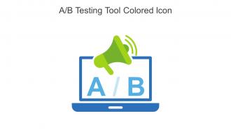 A B Testing Tool Colored Icon In Powerpoint Pptx Png And Editable Eps Format