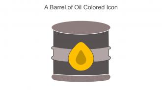 A Barrel Of Oil Colored Icon In Powerpoint Pptx Png And Editable Eps Format