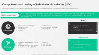A Complete Guide To Electric Components And Costing Of Hybrid Electric Vehicles Hev