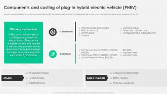 A Complete Guide To Electric Components And Costing Of Plug In Hybrid Electric Vehicle Phev
