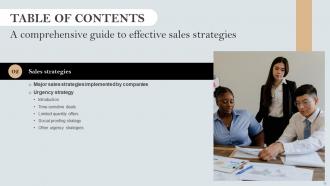A Comprehensive Guide to Effective Sales Strategies MKT CD V Editable Idea
