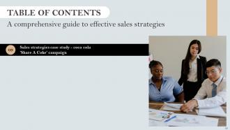 A Comprehensive Guide to Effective Sales Strategies MKT CD V Slides Image