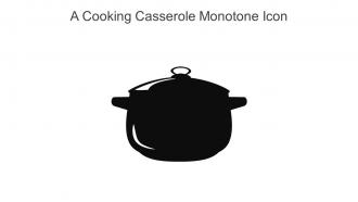 A Cooking Casserole Monotone Icon In Powerpoint Pptx Png And Editable Eps Format