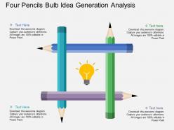 1702159 style variety 3 idea-bulb 4 piece powerpoint presentation diagram infographic slide