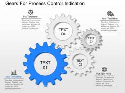 A gears for process control indication powerpoint template