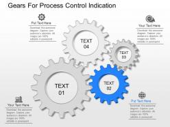 A gears for process control indication powerpoint template