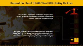 A Guide To Fire Classes And Safety Equipment Training Ppt Professionally Graphical
