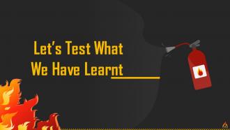 A Guide To Fire Classes And Safety Equipment Training Ppt Professional Captivating