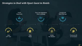 A Guide To Handle Upset Guests In Hotels Training Ppt Unique Slides