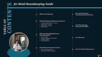 A Guide To Hotel Housekeeping Training Ppt Multipurpose Adaptable
