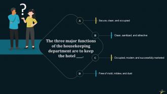 A Guide To Hotel Housekeeping Training Ppt Images Pre-designed