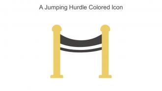 A Jumping Hurdle Colored Icon In Powerpoint Pptx Png And Editable Eps Format