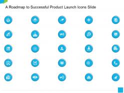 A roadmap to successful product launch icons slide ppt powerpoint presentation infographic