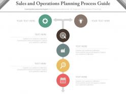 A sales and operations planning process guide powerpoint slides