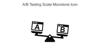AB Testing Scale Monotone Icon In Powerpoint Pptx Png And Editable Eps Format