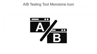 AB Testing Tool Monotone Icon In Powerpoint Pptx Png And Editable Eps Format
