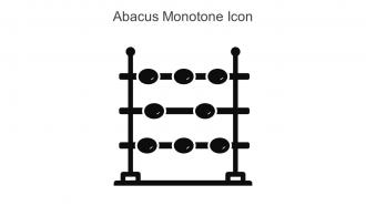 Abacus Monotone Icon In Powerpoint Pptx Png And Editable Eps Format