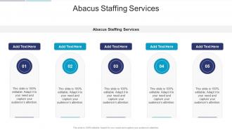 Abacus Staffing Services In Powerpoint And Google Slides Cpb