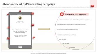 Abandoned Cart SMS Marketing Campaign SMS Marketing Guide To Enhance