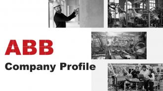 ABB Company Profile Powerpoint Presentation Slides CP CD