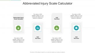 Abbreviated Injury Scale Calculator In Powerpoint And Google Slides Cpb