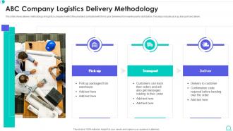 ABC Company Logistics Delivery Methodology