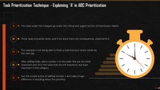 ABC Method Of Prioritization Training Ppt