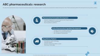 Abc Pharmaceuticals Research Hospital And Life Science Research Company Profile