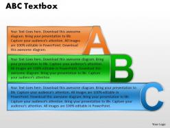 Abc text box for business presentation 10