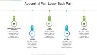 Abdominal Pain Lower Back Pain In Powerpoint And Google Slides Cpb