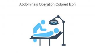 Abdominals Operation Colored Icon In Powerpoint Pptx Png And Editable Eps Format