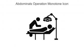 Abdominals Operation Monotone Icon In Powerpoint Pptx Png And Editable Eps Format
