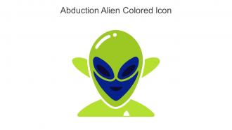 Abduction Alien Colored Icon In Powerpoint Pptx Png And Editable Eps Format